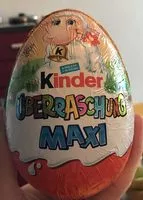 Mängden socker i Kinder Überraschung Maxi