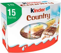 Mängden socker i Kinder Country Céréales x 15