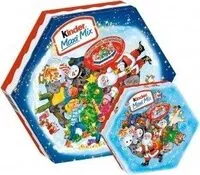 Mängden socker i Kinder Maxi Mix Weihnachtsteller