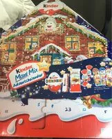 Mängden socker i Kinder Maxi Mix Adventskalender