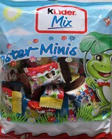 Mängden socker i kinder mix