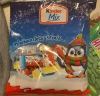 Mängden socker i kinder mix