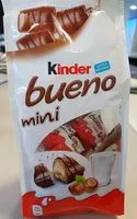 Mängden socker i Kinder Bueno Mini