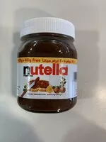 Mängden socker i nutella