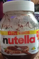Mängden socker i Nutella