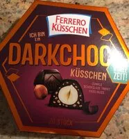 Mängden socker i Darkchoc Küsschen Zartbitter