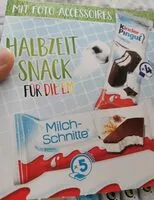 Mängden socker i 5 x Milchschnitte / 4 x Kinder Pingui