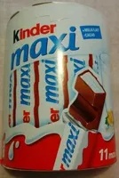 Mängden socker i Kinder Maxi