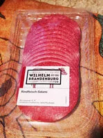 Mängden socker i Wilhelm Brandenburg Rindfleisch salami