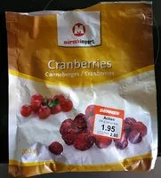 Mängden socker i Canneberges