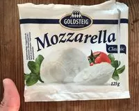 Mängden socker i Mozzarella