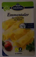 Mängden socker i Emmentaler in Scheiben