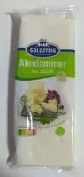 Mängden socker i Almdammer am Stück