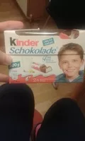 Mängden socker i Kinder Schokolade