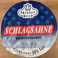 Mängden socker i Schlagsahne