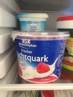 Mängden socker i Fruchtquark Himbeere