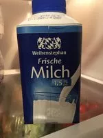Mängden socker i Frische Milch 1,5% Fett