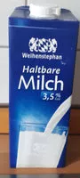 Mängden socker i Weihenstephan H-Milch, 3,5%