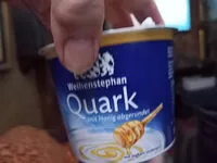 Mängden socker i Quark mit Honig