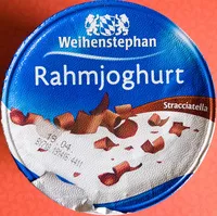Mängden socker i Rahmjoghurt Stracciatella
