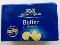 Mängden socker i Weihenstephan Butter