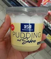 Mängden socker i pudding mit sahne