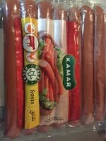 Mängden socker i Saucisses Fumées De volaille