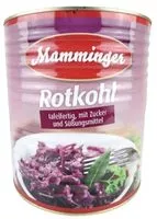 Mängden socker i Rotkohl