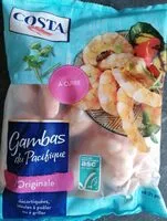 Mängden socker i Gambas du pacifique