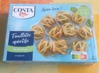Mängden socker i Feuilleté aperitif