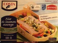 Mängden socker i Filet de saumon sauvage