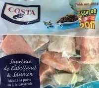 Mängden socker i Suprême de cabillaud & saumon