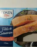 Mängden socker i Filets de saumon légèrement fumés