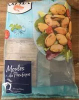 Mängden socker i Moules du pacifique