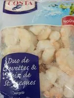 Mängden socker i Duo de crevettes & noix de St. Jacques
