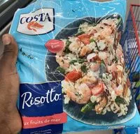 Mängden socker i Risotto aux fruits de mer