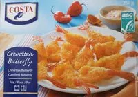 Mängden socker i Crevettes Butterfly
