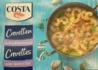 Mängden socker i Costa Crevetten