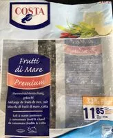 Mängden socker i Costa Frutti di Mare Premium