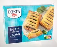 Mängden socker i Lomo de salmon en hojaldre