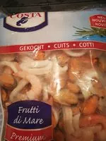 Mängden socker i Frutti di mare