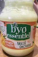 Mängden socker i Yaourt Brassé Doux Mangue Vanille