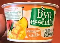 Mängden socker i Crème gourmande mangue vanille