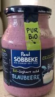 Mängden socker i Bio-Joghurt mild Blaubeere