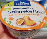 Mängden socker i Sahnekefir (Pfirsich Maracuja)