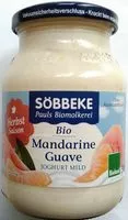 Mängden socker i Joghurt mild Mandarine Guave