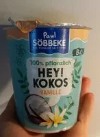 Mängden socker i Hey Kokos Vanille