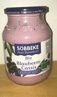 Mängden socker i Joghurt Mild Blaubeere-Cassis Bio
