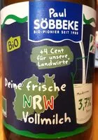 Mängden socker i NRW Vollmilch