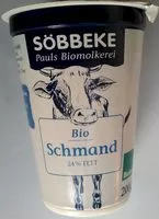 Mängden socker i Bio Schmand